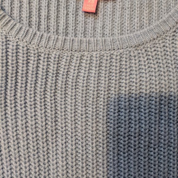 Blue cropped sweater - Picture 2 of 4